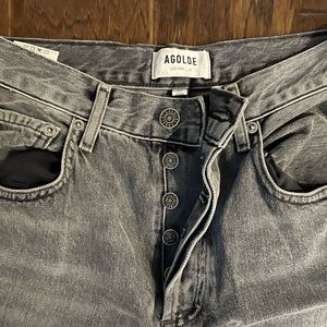 Agolde gray jeans
